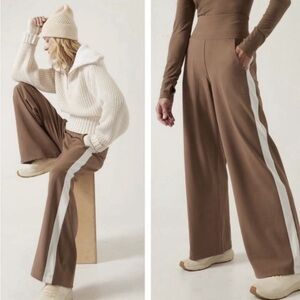 ATHLETA VENICE WIDE LEG RUSTIC BEIGE MAGNOLIA PANTS SIZE 1X